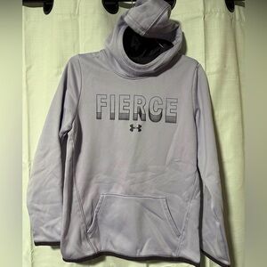 Under Armour brand hoodie hooded pullover sweatshirt girls youth size large